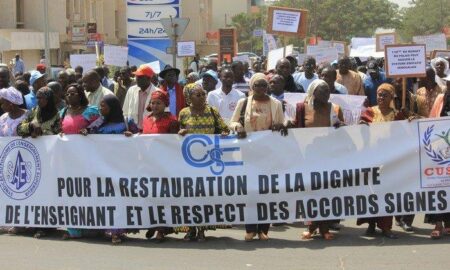 Grève des syndicats d'enseignants : une marche nationale prévue à Ziguinchor