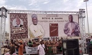 un meeting du duo Modou Ndiaye Rahma - Pape Mademba Biteye Benno Bokk Yakaar