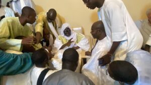 Magal Porokhane 2022 : Serigne Saliou Thioune reçu par Serigne Mountakha Mbacké