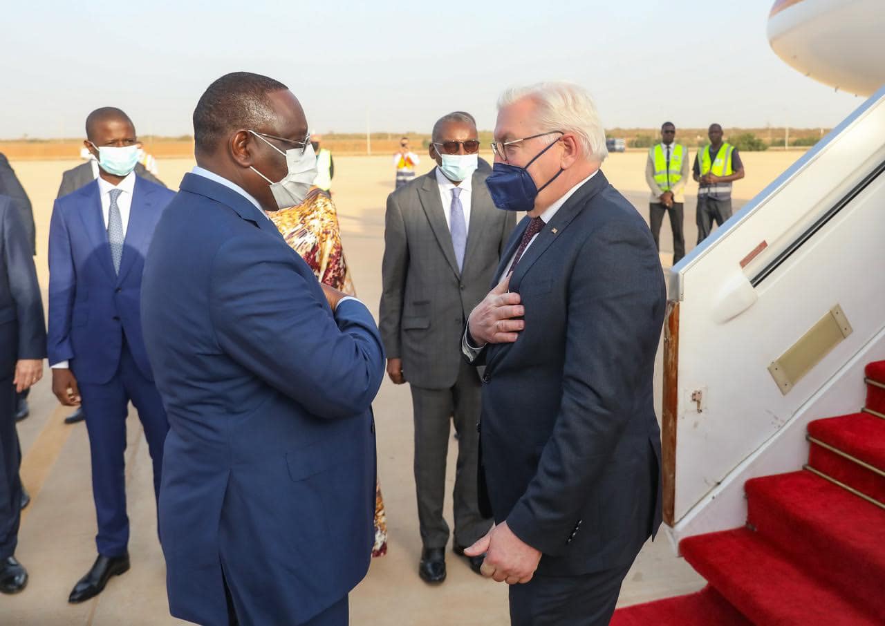 Visite officielle : le président allemand à Dakar depuis hier