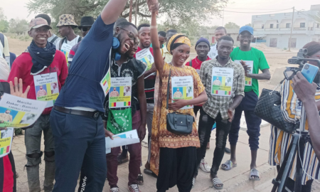Marche de 1 360 km en soutien au peuple malien : Dj Keema et compagnie sont arrivés à Gandiaye