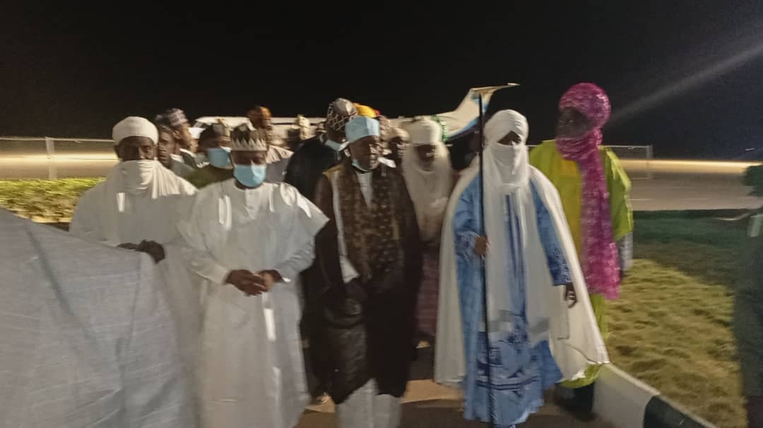 Gamou Nigeria 2022 : arrivée de la délégation de Médina Baye, dirigée par le khalife Cheikh Mahi Niass