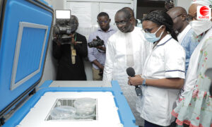 Abdoulaye Diouf Sarr à l'Hôpital de Kaolack