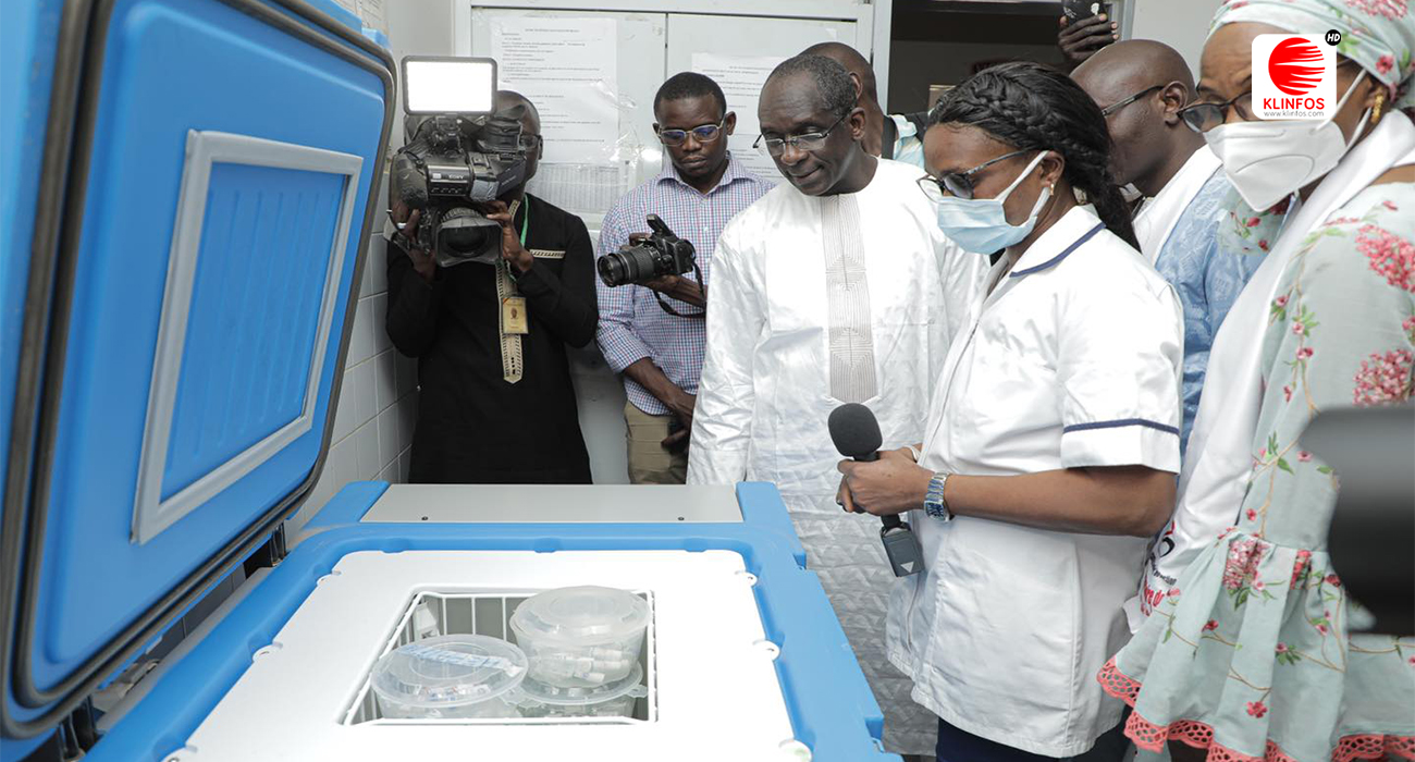 Abdoulaye Diouf Sarr à l'Hôpital de Kaolack