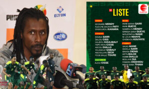 Aliou Cissé a publié sa liste des Lions retenus pour la double confrontation contre l'Egypte