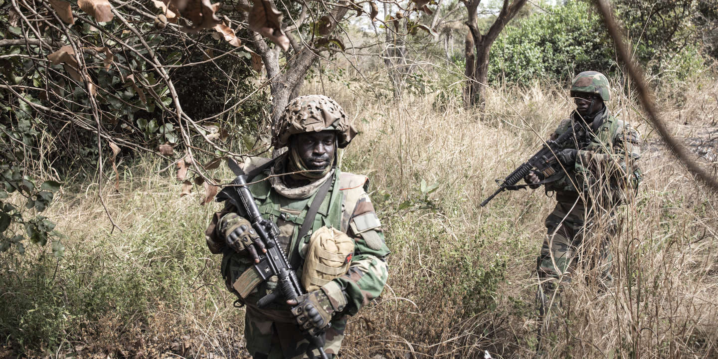 des militaire de l'armée sénégalaise