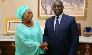 Ndèye Marième Badiane avec Macky Sall