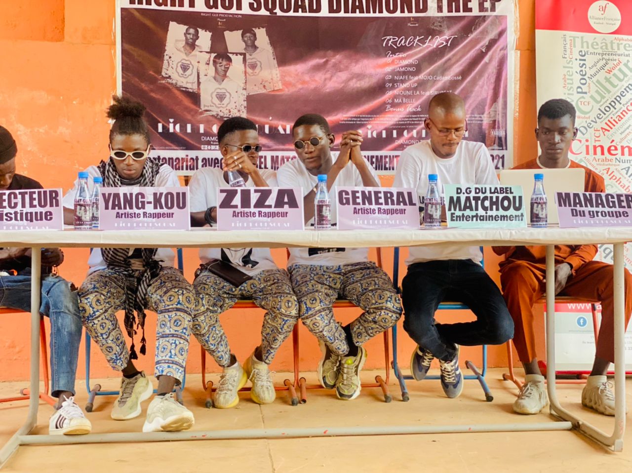 Kaolack : le groupe Right Gui Squad présente son premier album "Diamond The Ep"