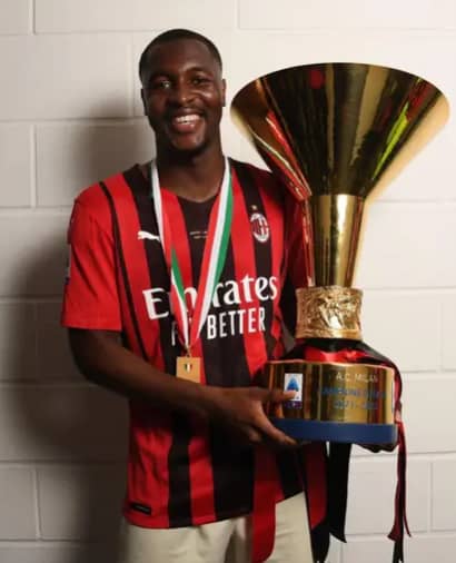 Serie A : Fodé Ballo-Touré sacré champion d’Italie avec l’AC Milan