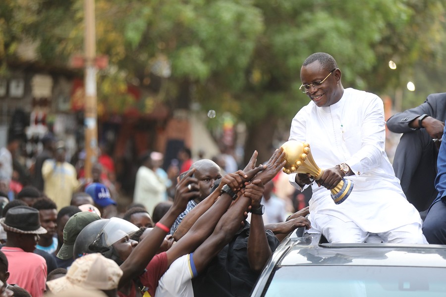 "Trophy Tour" : Kaolack reçoit la coupe d’Afrique le 6 juin