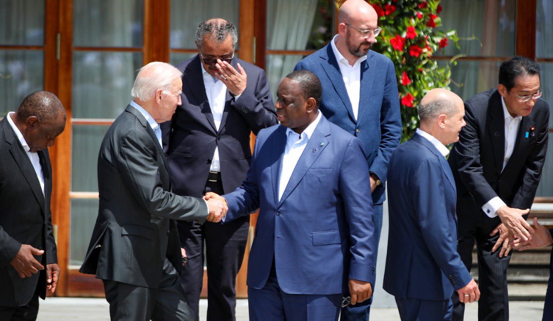 Macky Sall au sommet du G7