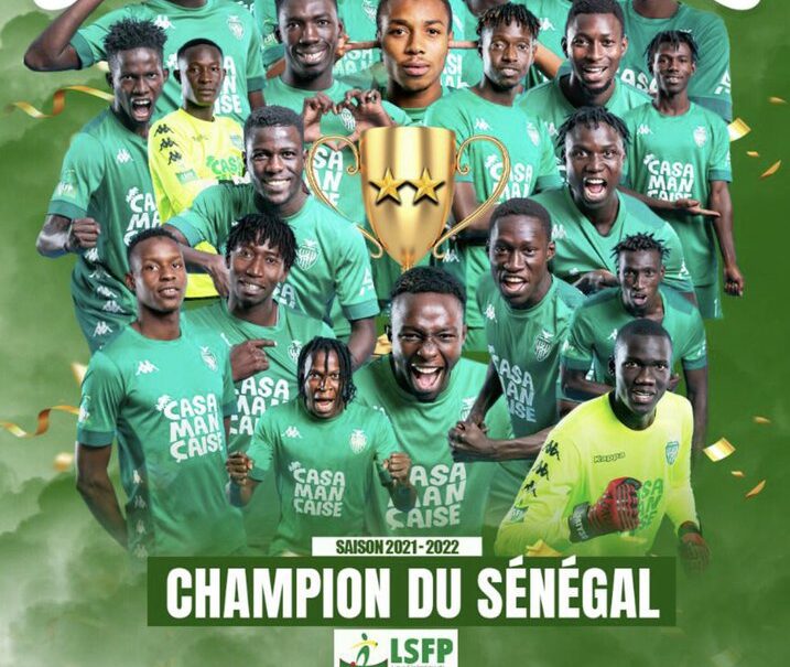 Ligue 1 : le Casa Sports sacré champion du Sénégal 2022