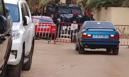 Manifestation de YAW : le domicile d'Ousmane Sonko bunkerisée