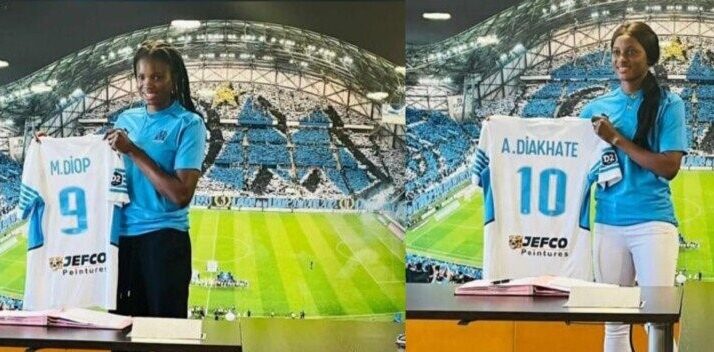 Mercato : Eva "Neymar" et Mama Diop signent à l’Olympique de Marseille