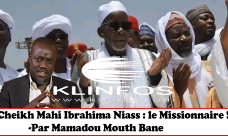 [Tribune] Cheikh Mahi Ibrahima Niass : le Missionnaire ! -Par Mamadou Mouth Bane