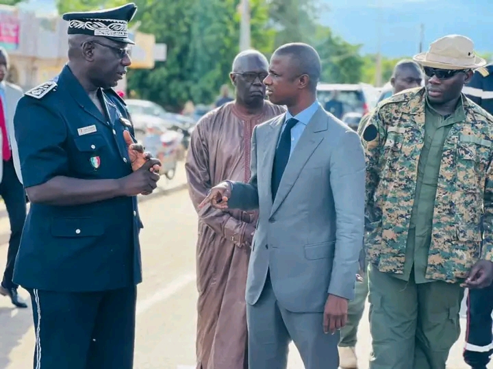 Nioro : le ministre de l'intérieur inaugure le nouveau commissariat de Police