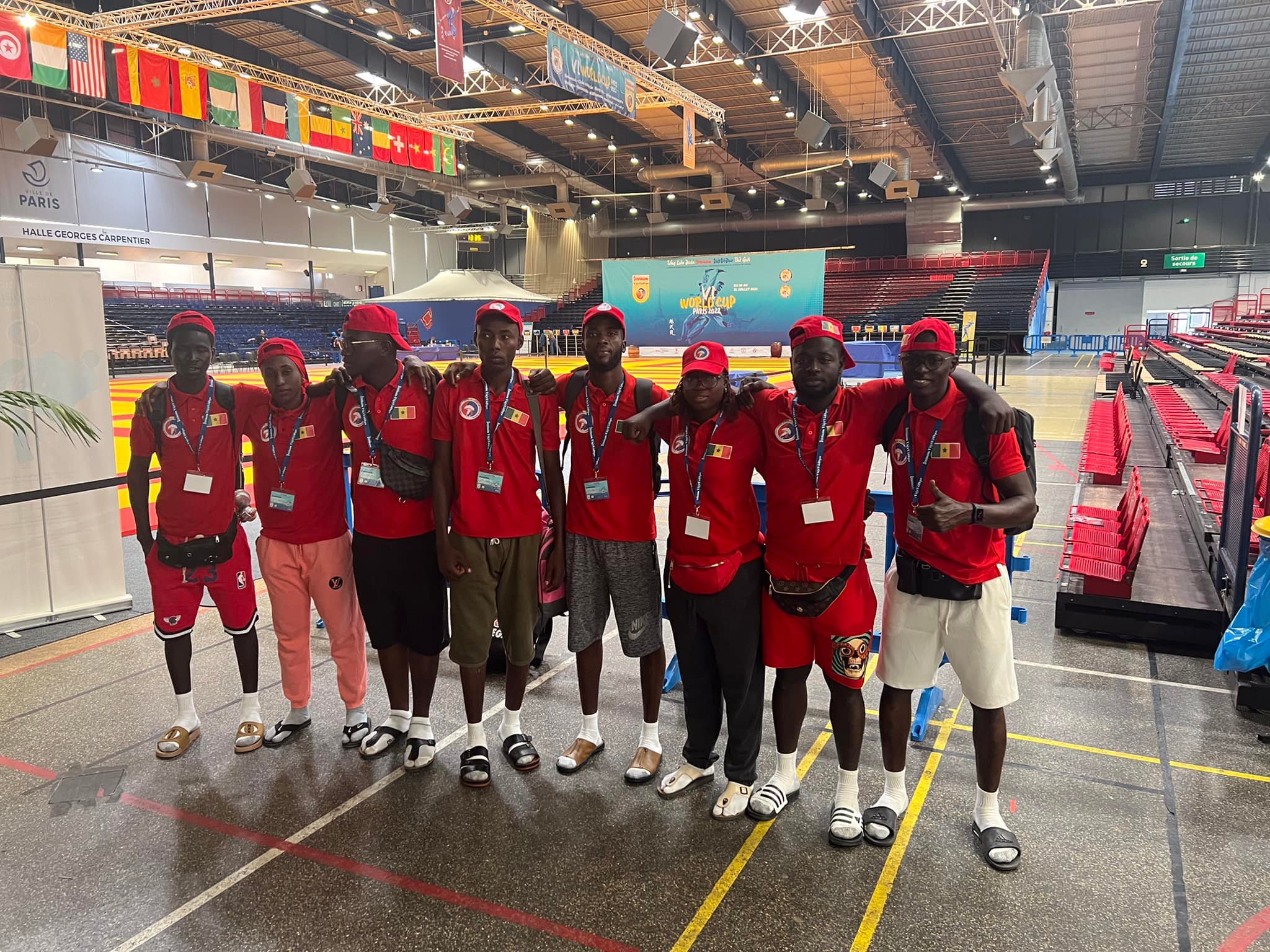 Coupe du monde Viet Vo Dao : les athlètes sénégalais en image à Paris