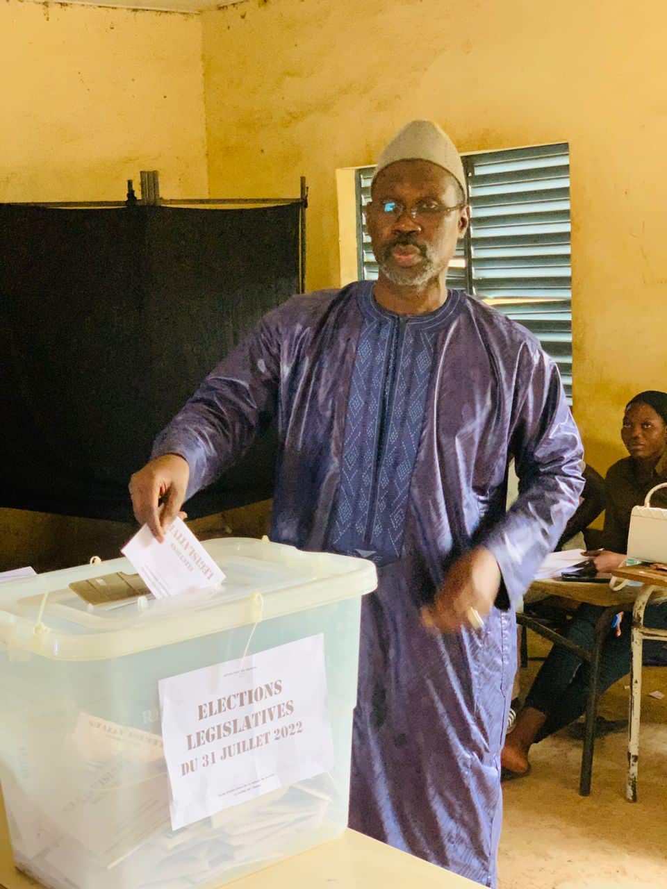 Election législatives 2022 : Samba Ndiaye a voté à Ndoffane