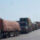 Guinée : 52 camions sénégalais bloqués à la frontière