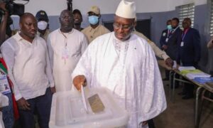 Législatives 2022 : le Président Macky Sall a voté ce matin à Fatick