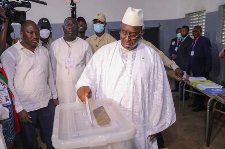 Législatives 2022 : le Président Macky Sall a voté ce matin à Fatick