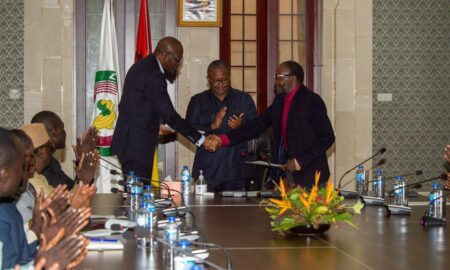 A Bissau : le Sénégal et front sud du Mfdc dirigé par César Atoute Badiate signe un accord de paix
