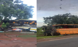 Les images du violent accident à Kaffrine