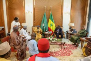 Audience : le Président de la République a reçu au palais le Khalif de la Faydha Tijaaniya