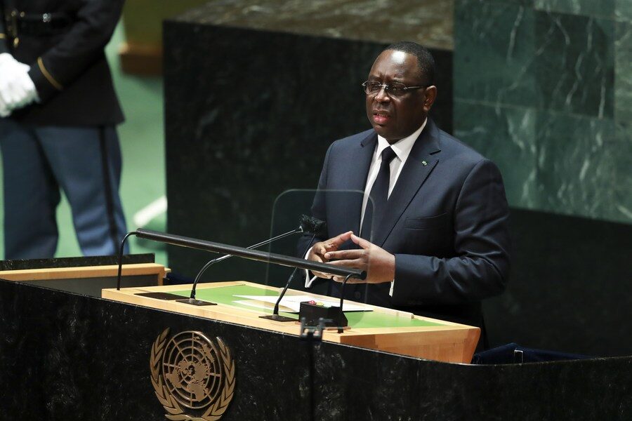 Macky Sall à la tribune de l'ONU