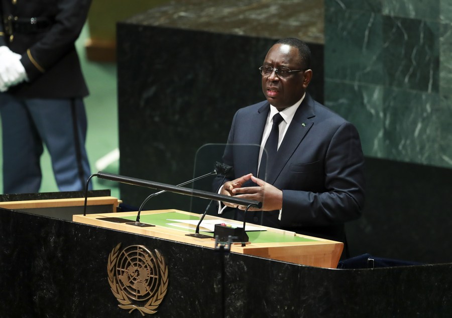 Macky Sall à la tribune de l'ONU