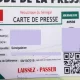 Carte nationale de presse : l’exigibilité reportée au 1er décembre