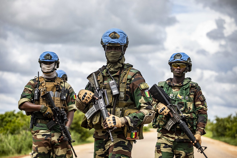 Casque Bleus Militaires sénégalais au Mali 4