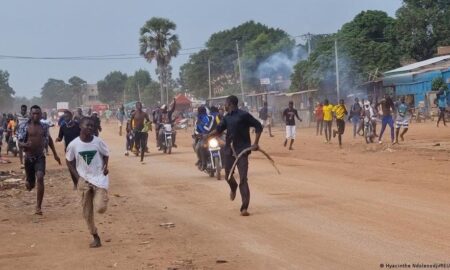 Manifestation à Moundou au Tchad