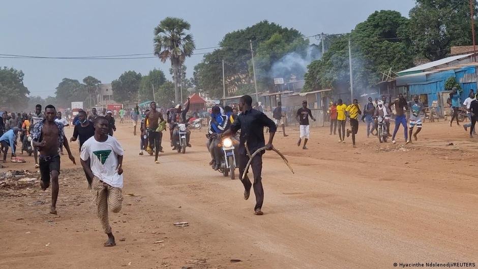 Manifestation à Moundou au Tchad