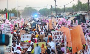 Macky Sall accueil à Tambacounda