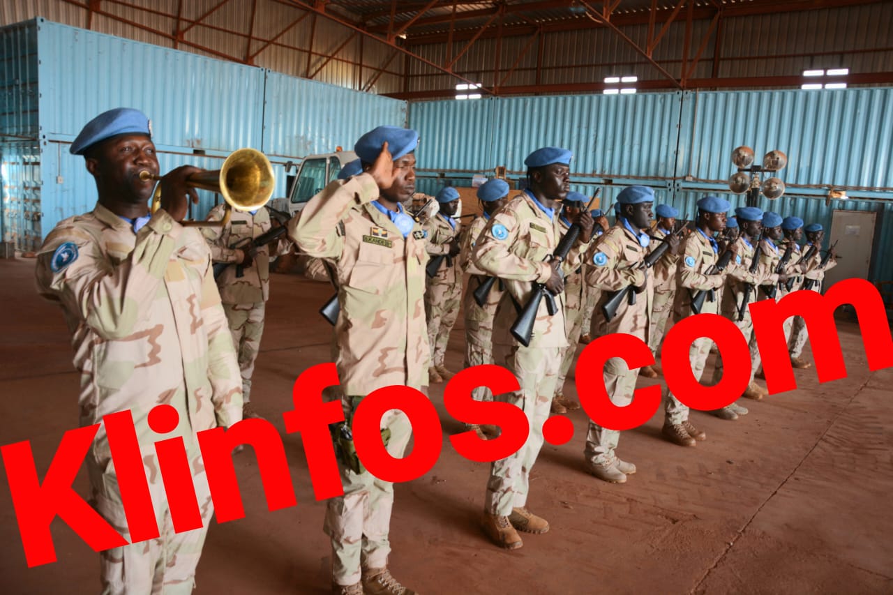 Exclusif : les images de la levée du corps des 3 militaires Sénégalais tués au Mali