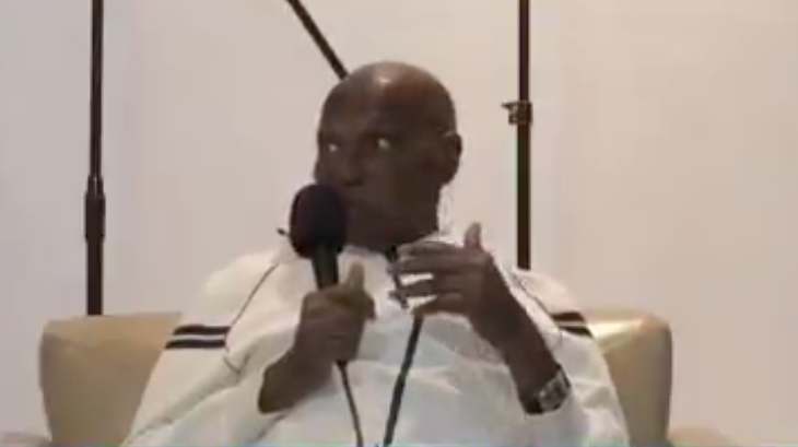 l'ancien président du Sénégal Abdoulaye Wade