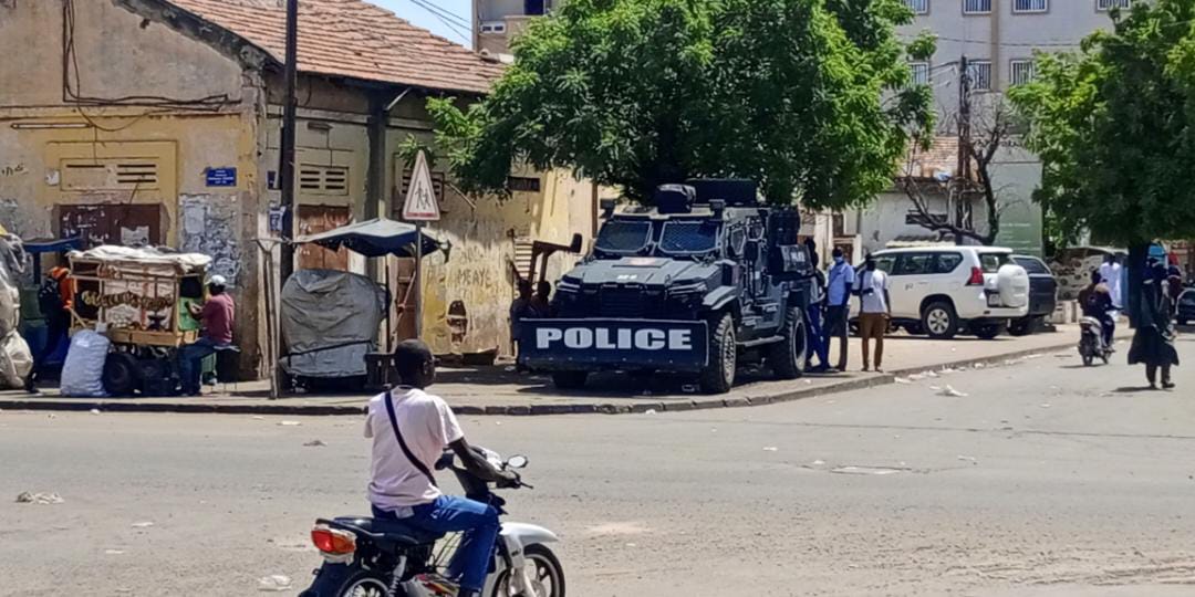 Léona Niassène : une forte présence policière