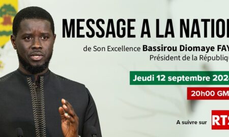 Bassirou Diomaye Faye, président de la République du Sénégal