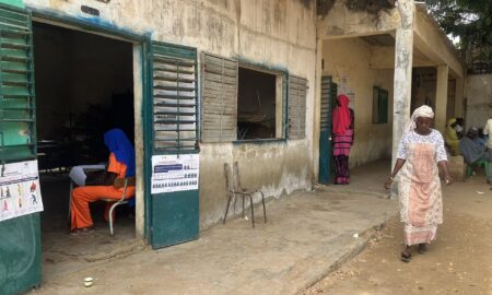 Centre de vote de Medina Baye, le plus grand de Kaolack ( Photo - Twiiter @Abdniass) k
