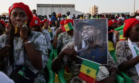 Militants Pastef Portrait Photo de Ousmane Sonko