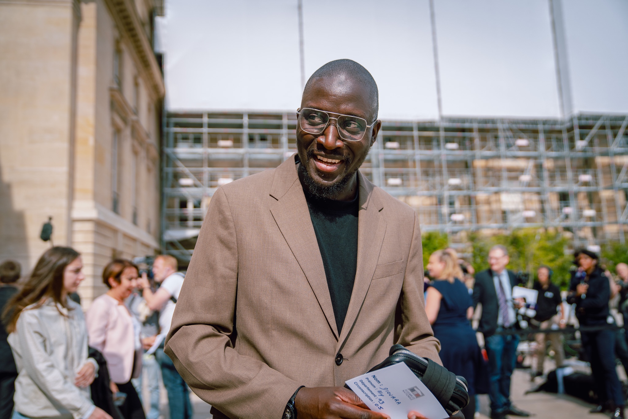 Aly Diouara, député LFI de la Seine-Saint_Denis France 