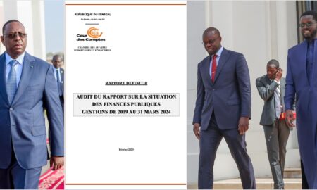 Finances publiques 2019 - 2024 : l’audit de la Cour des Comptes révèle des irrégularités massives dans la gestion budgétaire Ousmane Sonko - Bassirou Diomaye Faye - Macky Sall