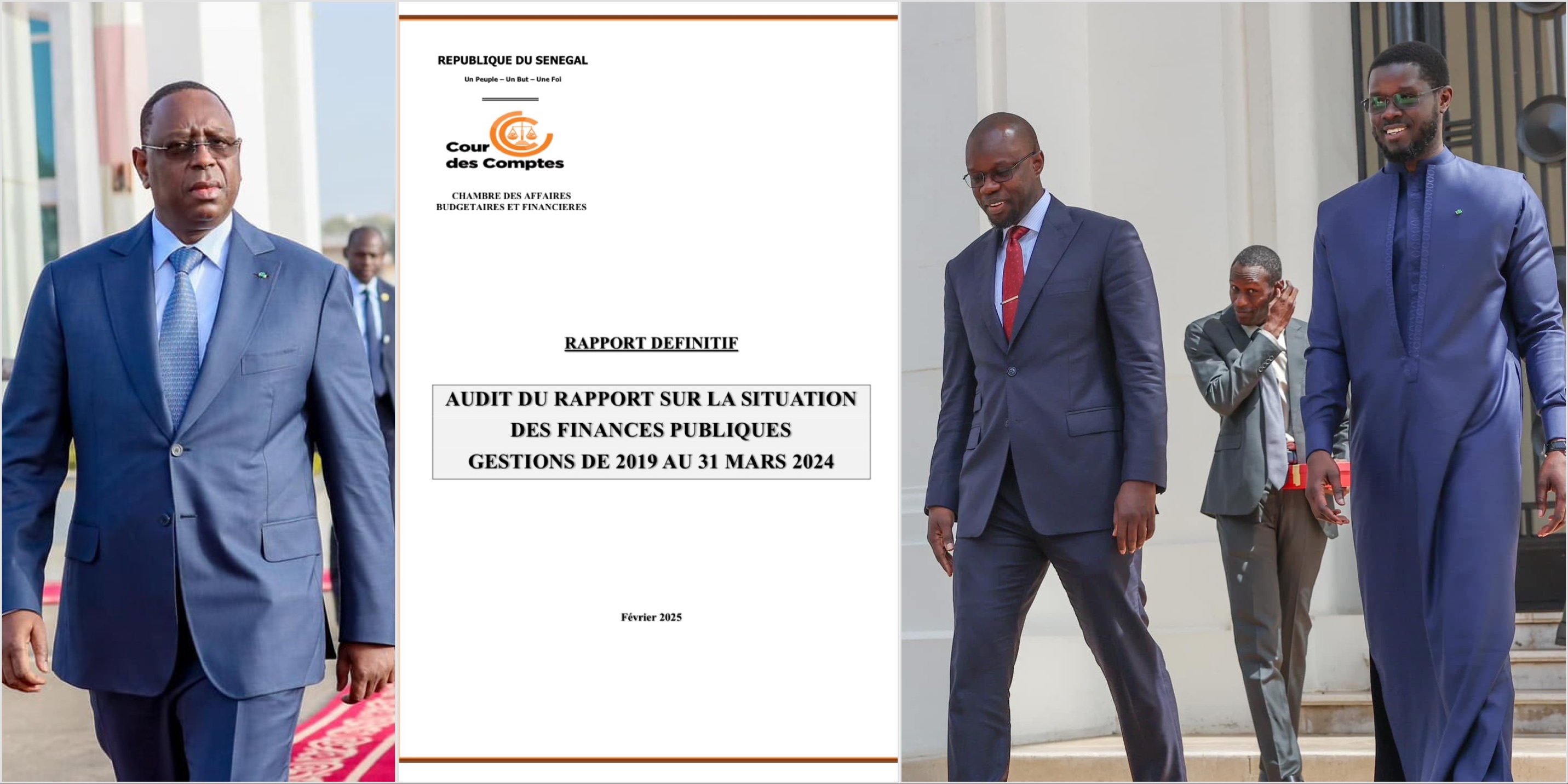 Finances publiques 2019 - 2024 : l’audit de la Cour des Comptes révèle des irrégularités massives dans la gestion budgétaire Ousmane Sonko - Bassirou Diomaye Faye - Macky Sall