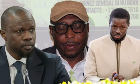 Ousmane Sonko - Bassirou Diomaye Faye - Barthélemy Dias