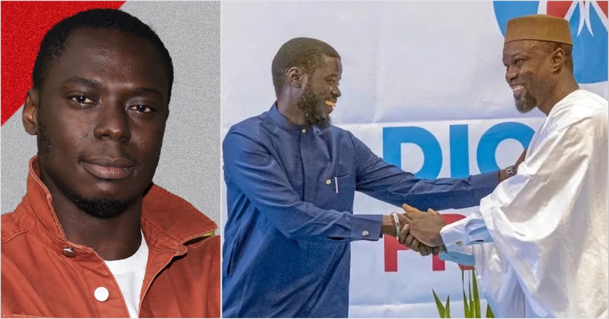 Souleymane Gassama (Elgas) Ousmane Sonko et Bassirou Diomaye Faye