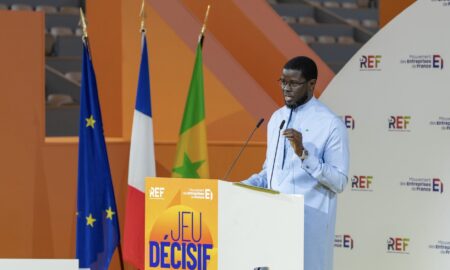 À Paris : Diomaye Faye appelle le patronat français à « jouer le match de l’avenir » avec le Sénégal