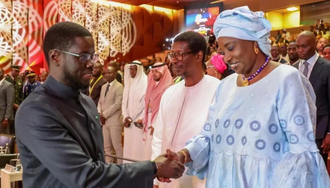 Bassirou Diomaye Faye et Aminata Touré