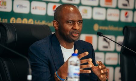 Patrick Vieira entraineur des Lions du Sénégal en Conférence de presse